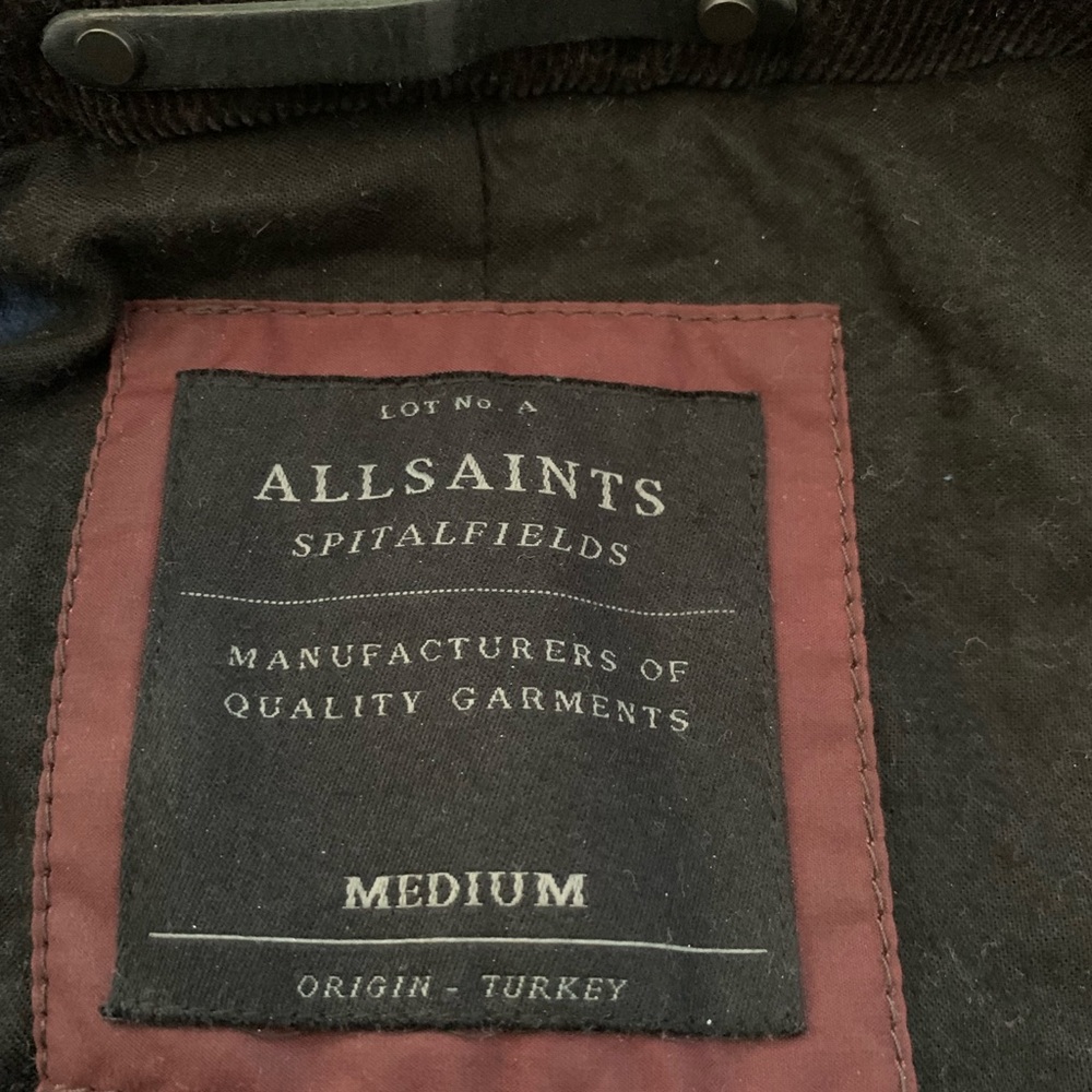 All Saints SpitalFields Quilted Jacket - Picture 5 of 5